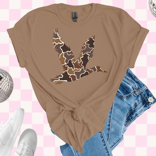 Camo duck tshirt