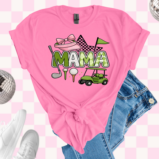 Golf mama tshirt