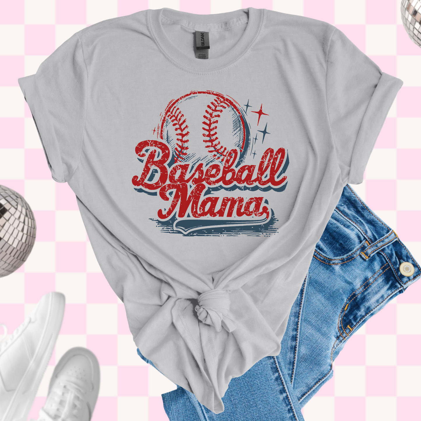 Baseball mama shirt