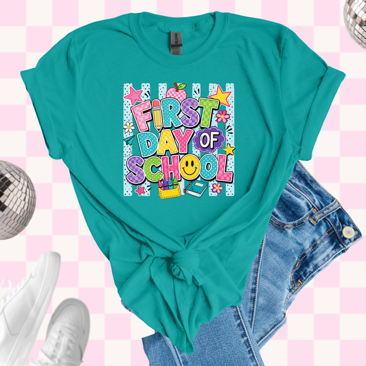 First day of school tshirt