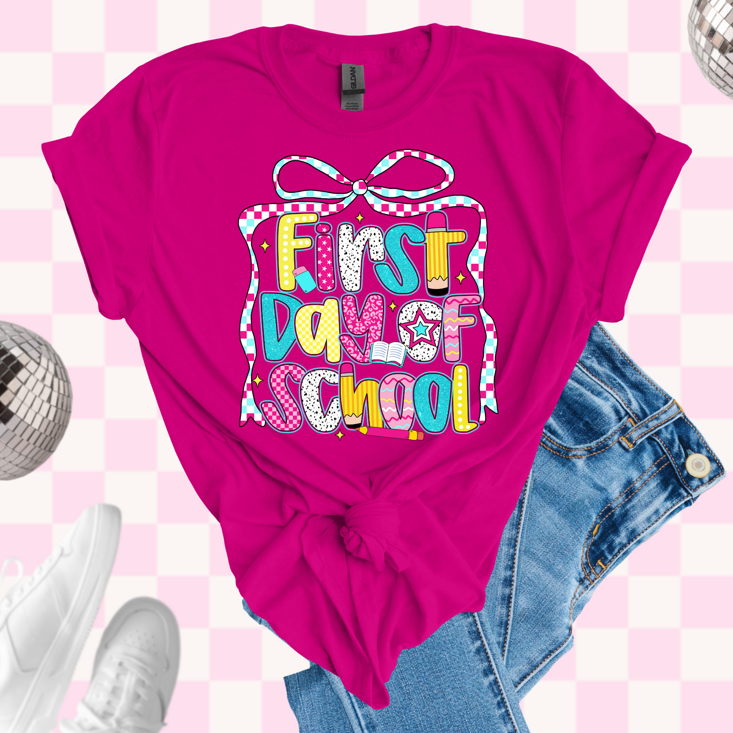 First day of school tshirt
