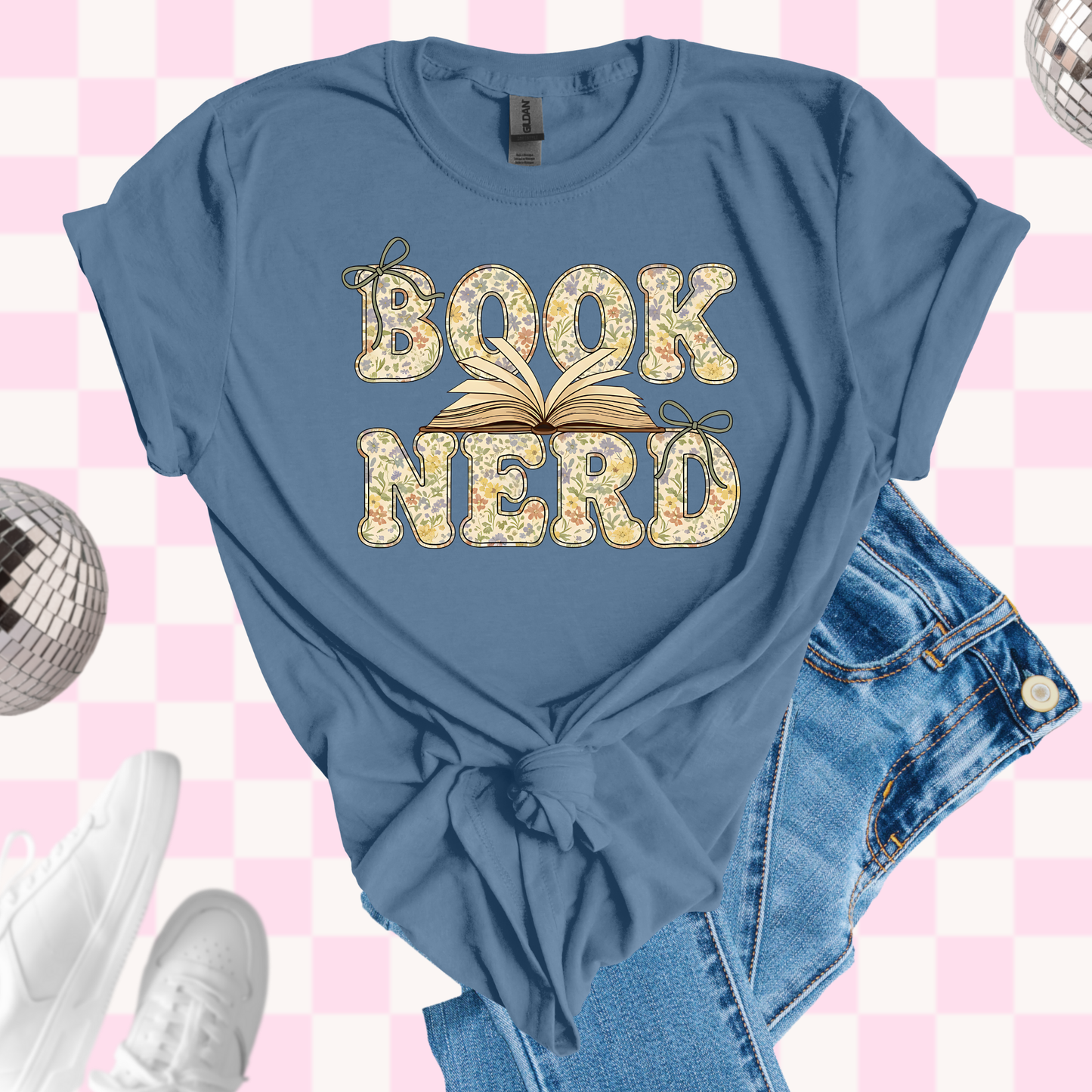 Book nerd shirt