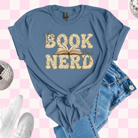 Book nerd shirt