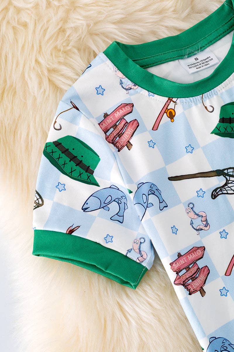 Fishing buddy printed checker set. OFB40109 SOL