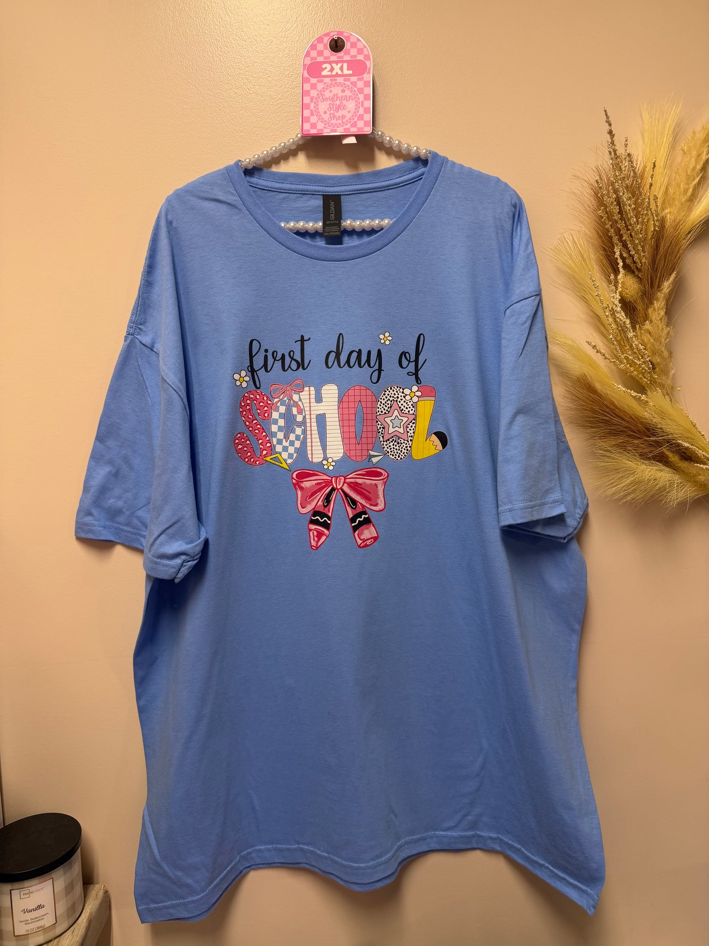 Adult 2xl first day tshirt