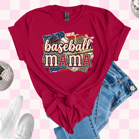 Baseball mama shirt