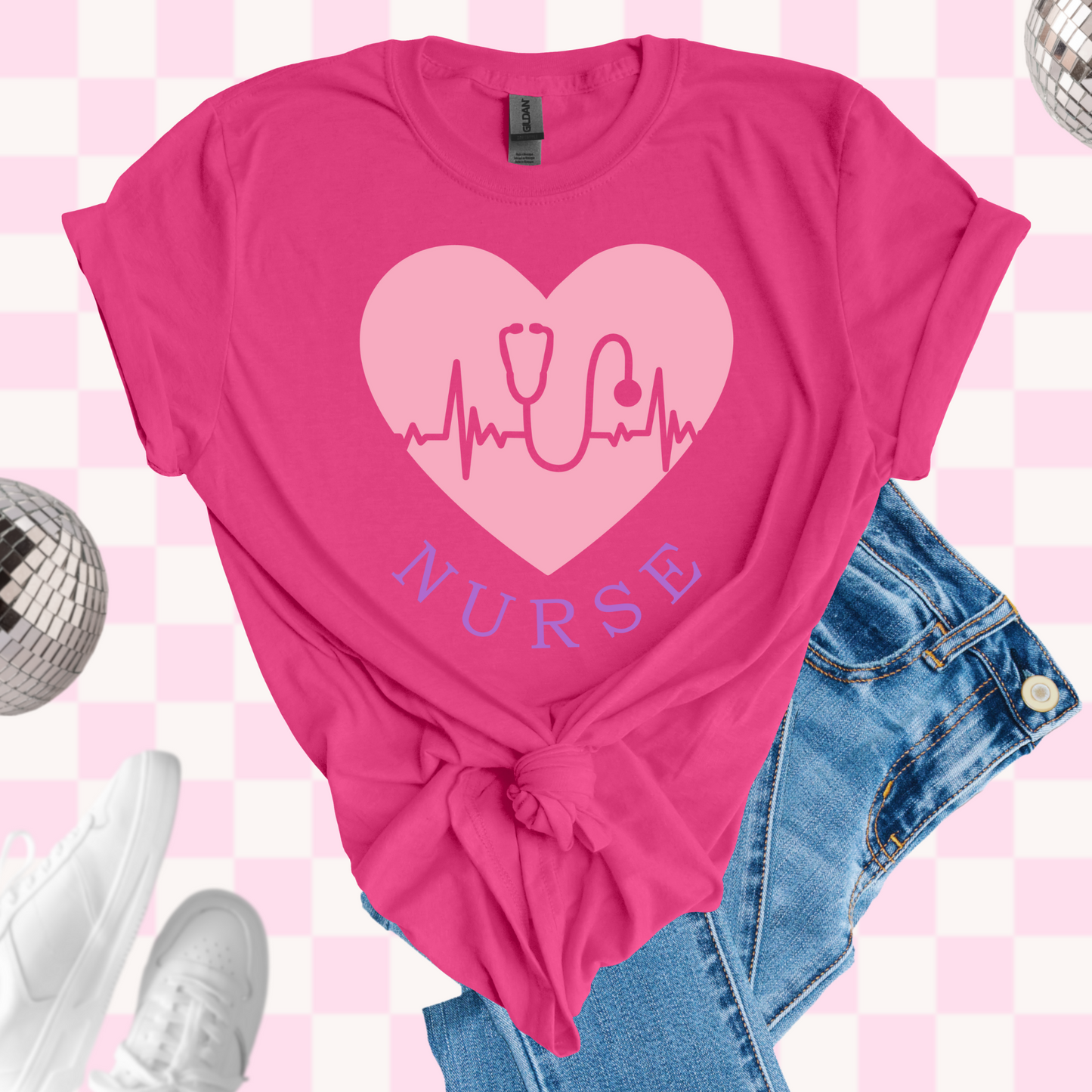 Nurse heart shirt