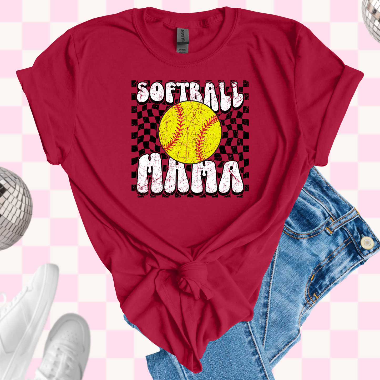 Softball mama shirt