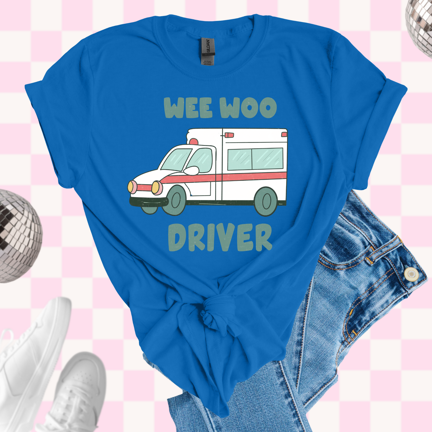 Wee Woo driver shirt