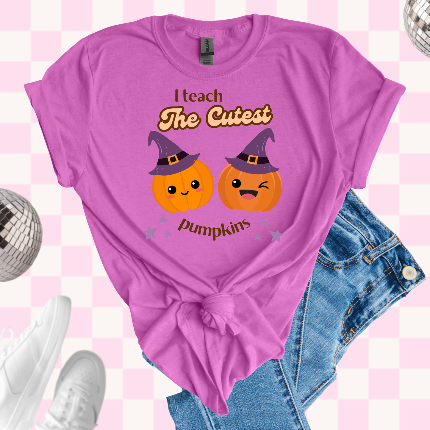 Teach the cutest pumpkins tshirt
