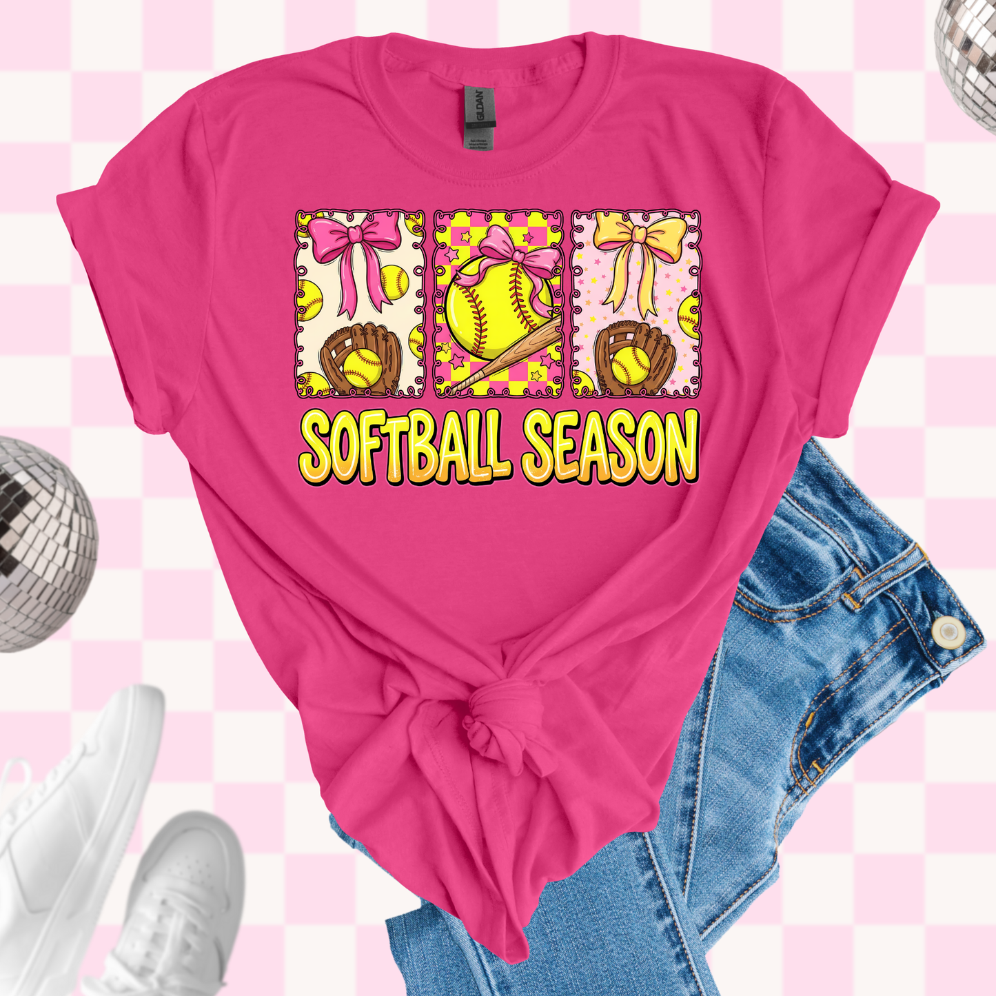 Softball season tshirt