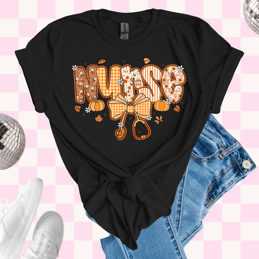 Fall nurse tshirt