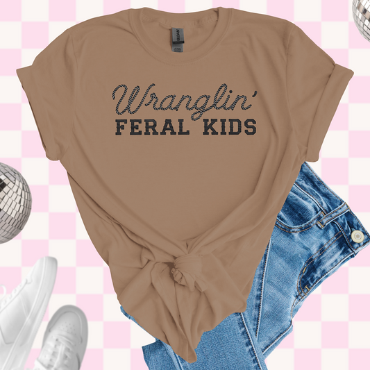 Feral kids tshirt