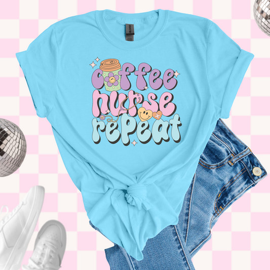 Coffee, nurse, repeat shirt