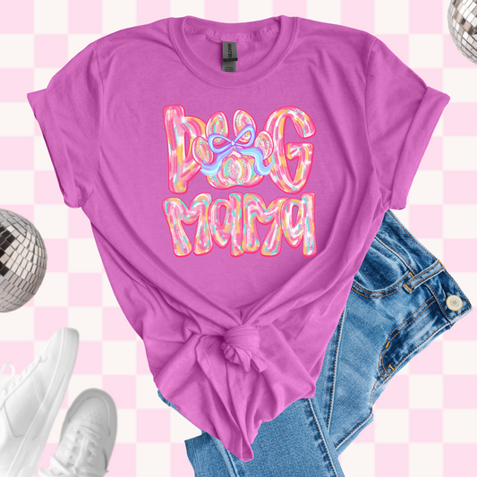 Dog mama tshirt