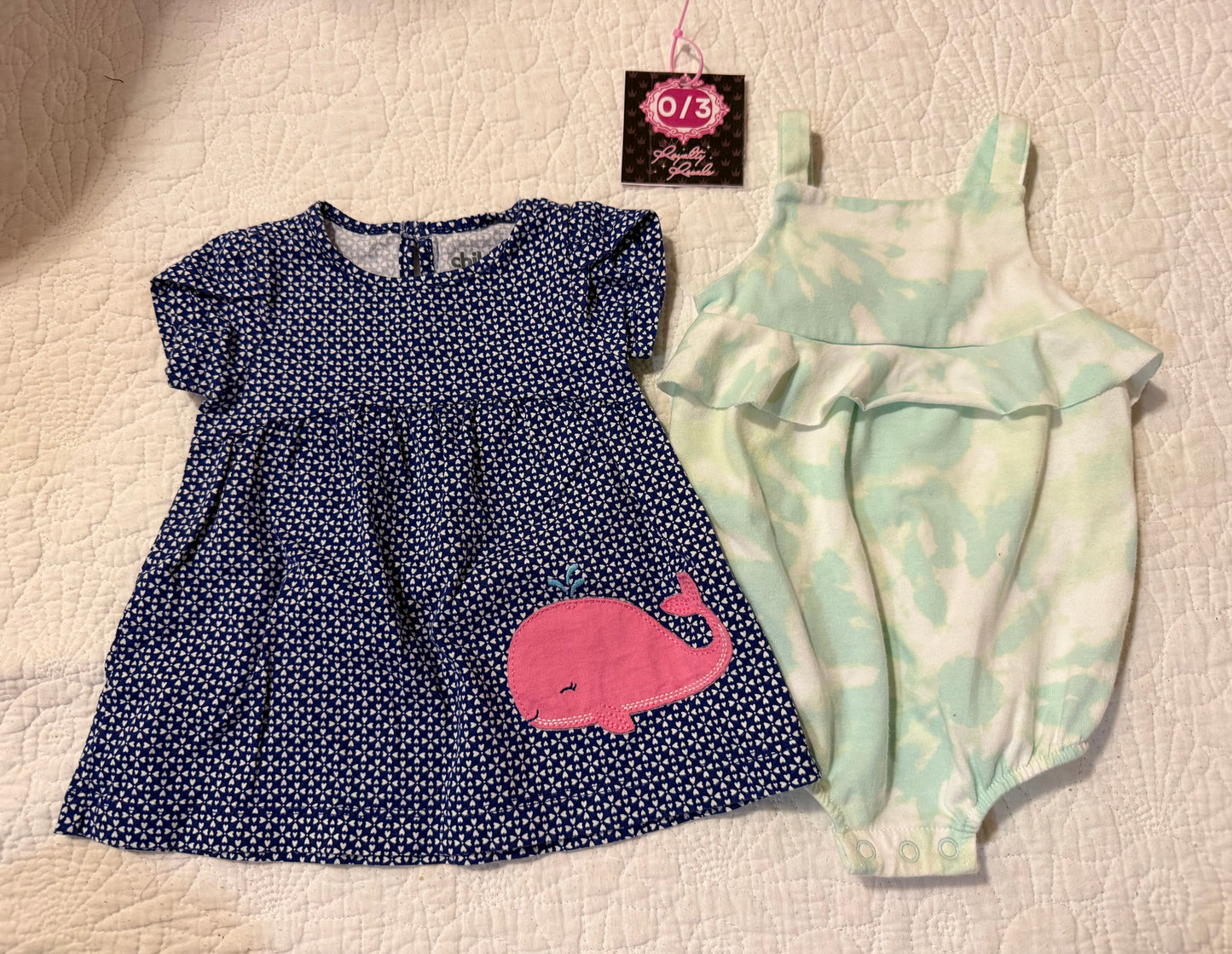 0/3m tee & romper