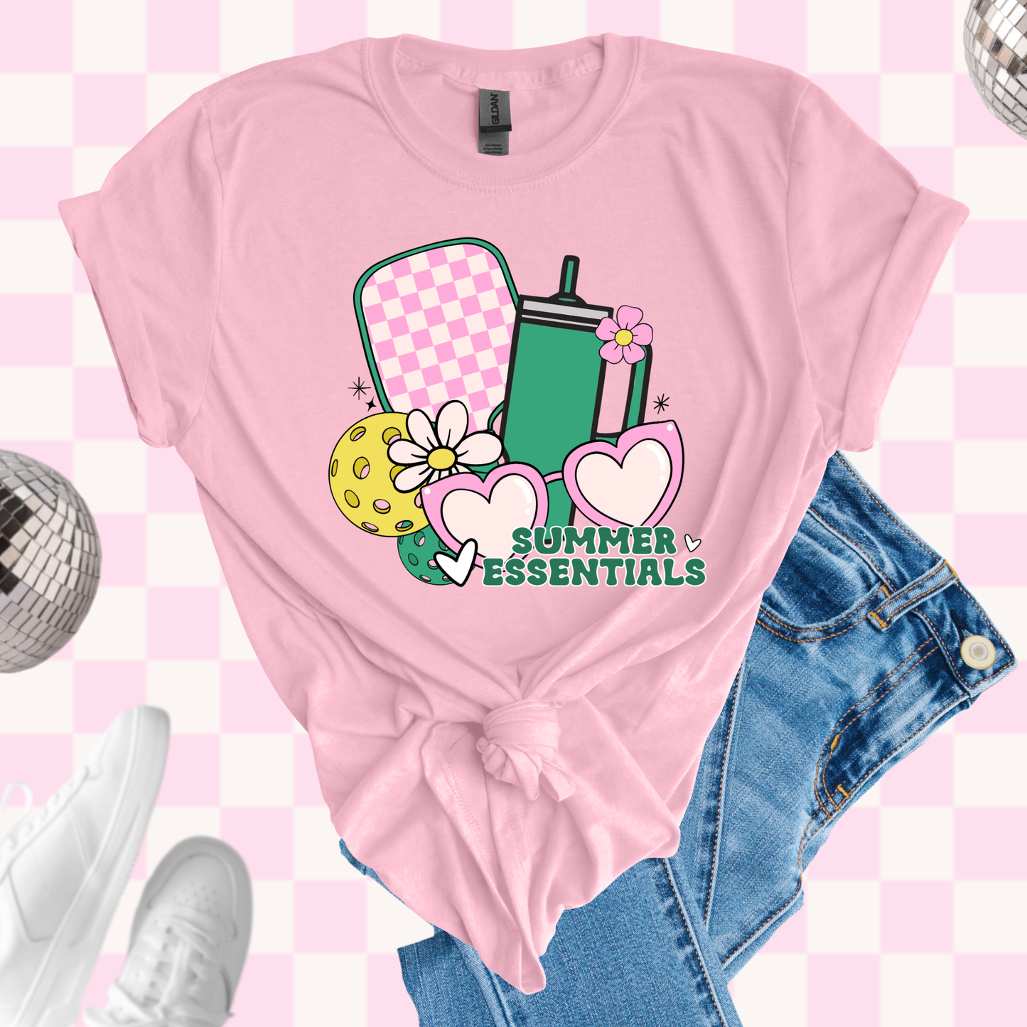 Pickleball summer tshirt
