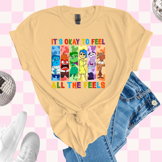 It's okay to feel tshirt