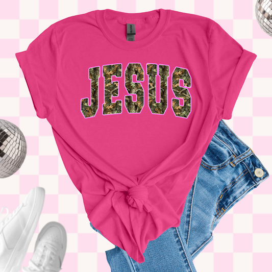 Jesus camo shirt