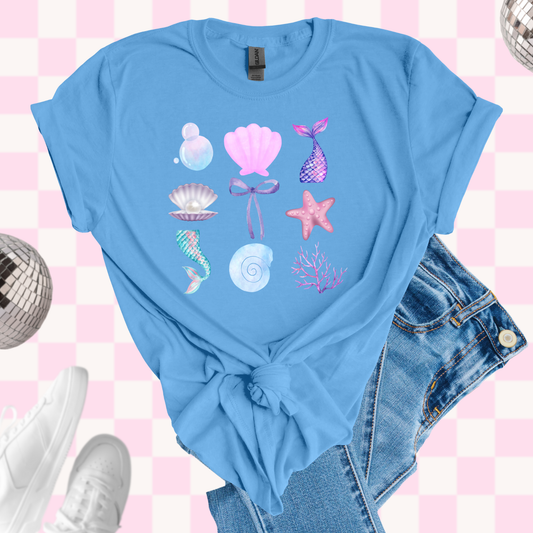 Mermaid coquette tshirt