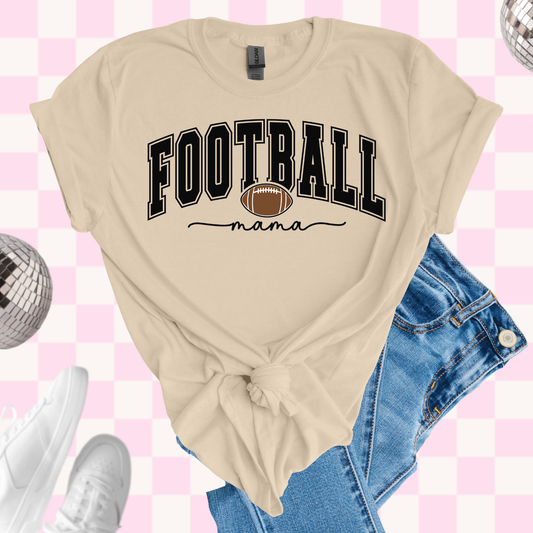 Football mama tshirt
