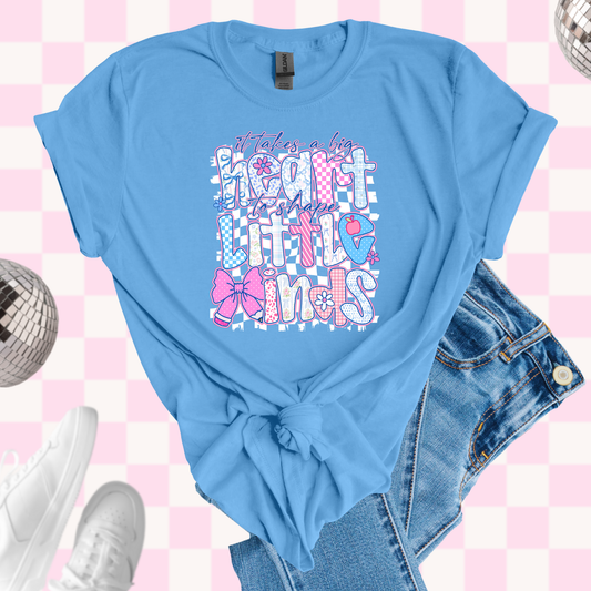 Shape little minds tshirt