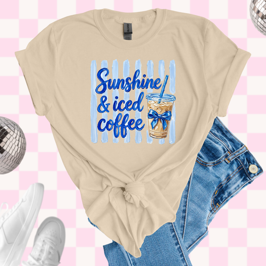 Sunshine & Iced Coffee shirt