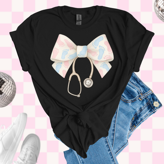 L&D stethoscope shirt