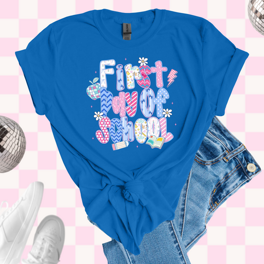 First day of school tshirt