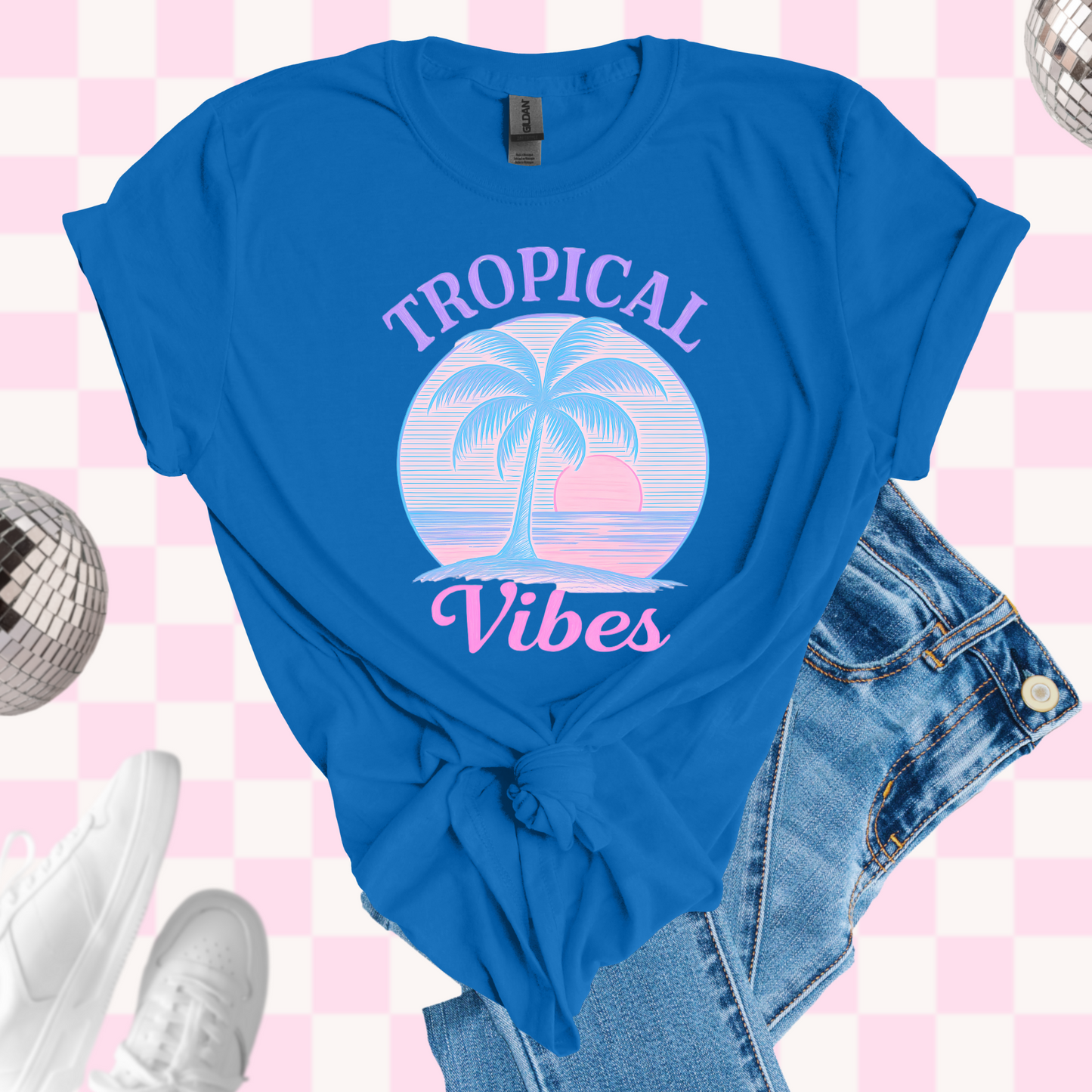 Tropical vibes tshirt