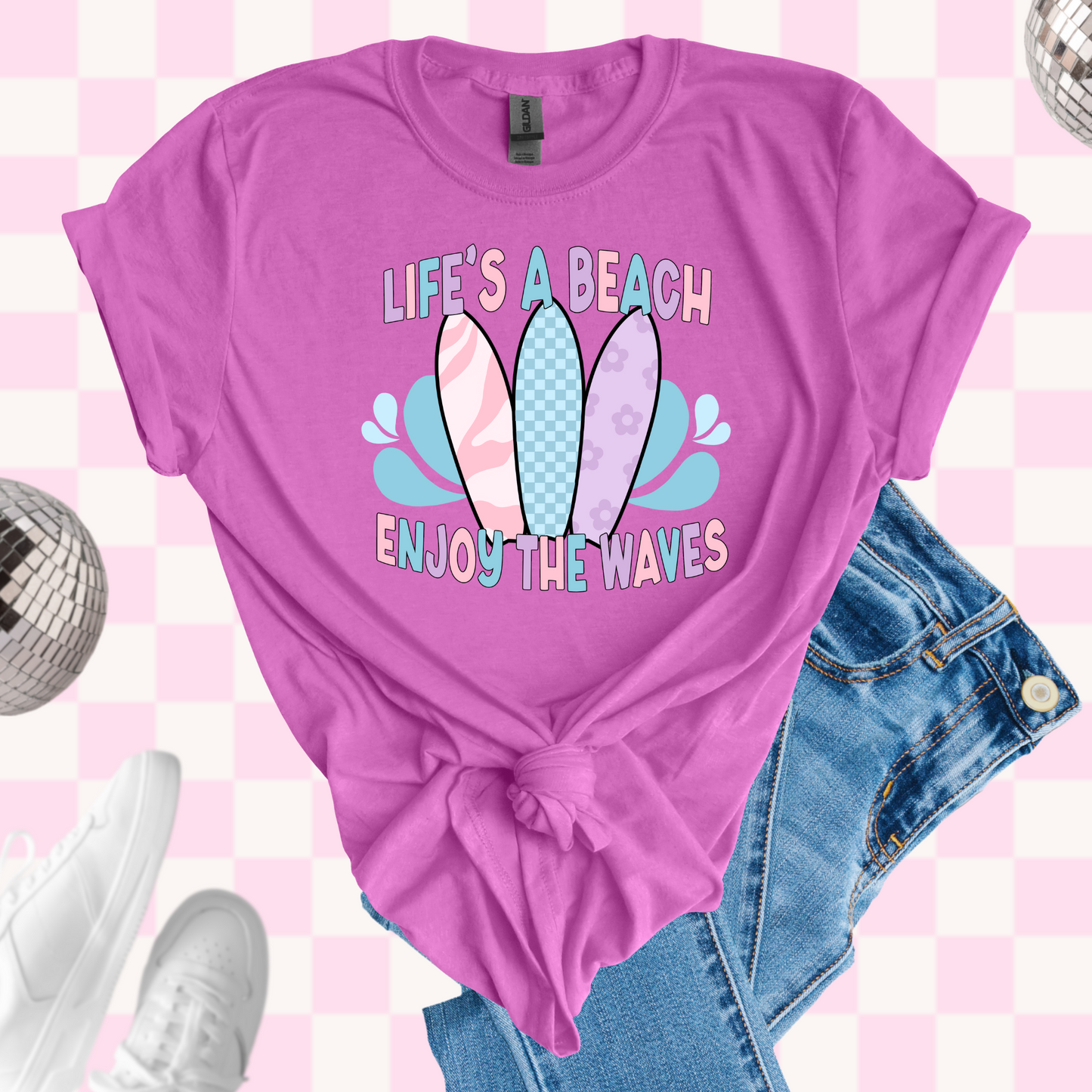 Enjoy the waves tshirt