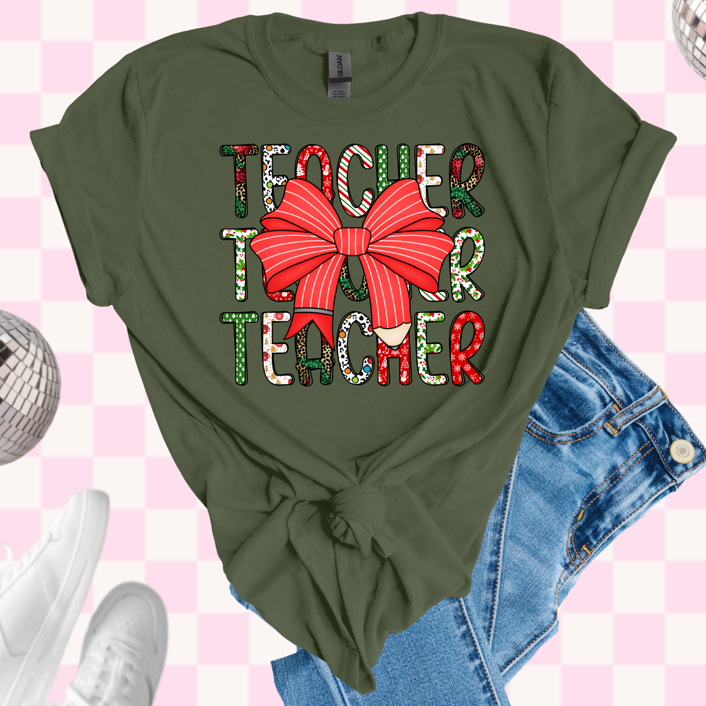 Holiday teacher shirt