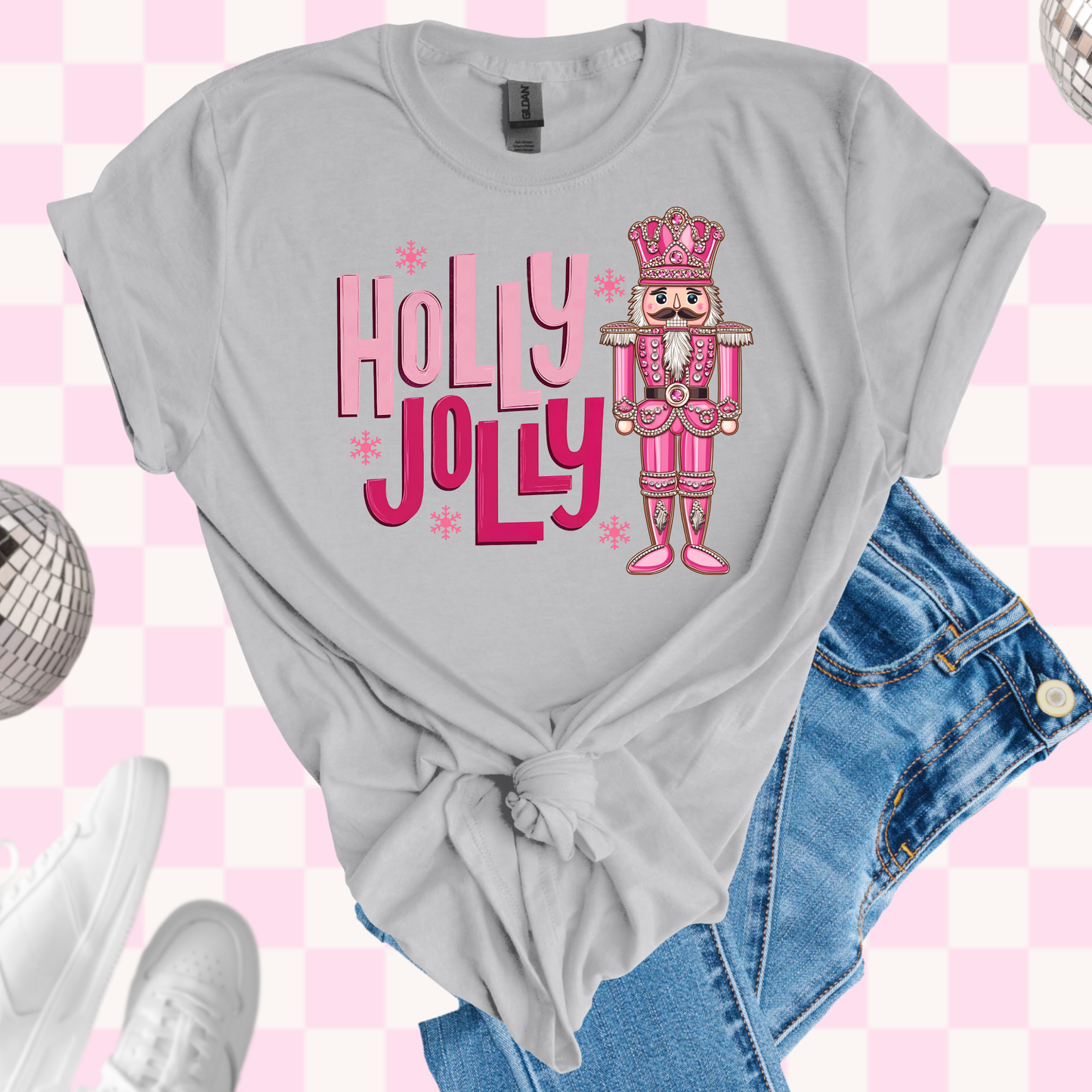 Holly jolly nutcracker shirt