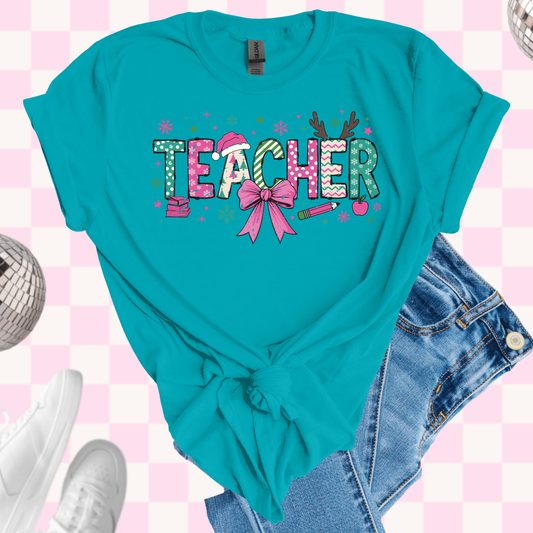 Teacher holiday shirt