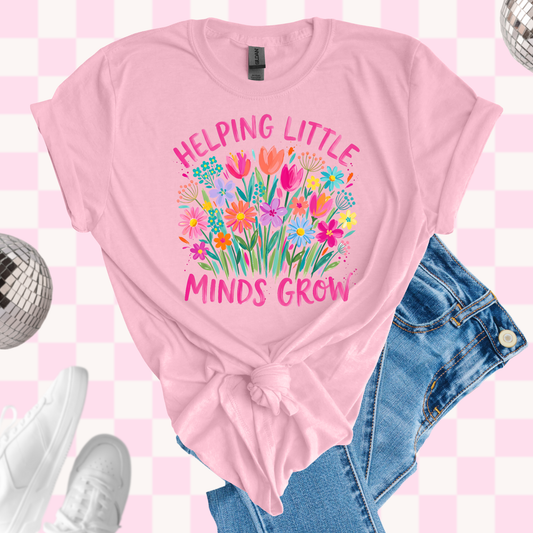 Helping Minds grow shirt