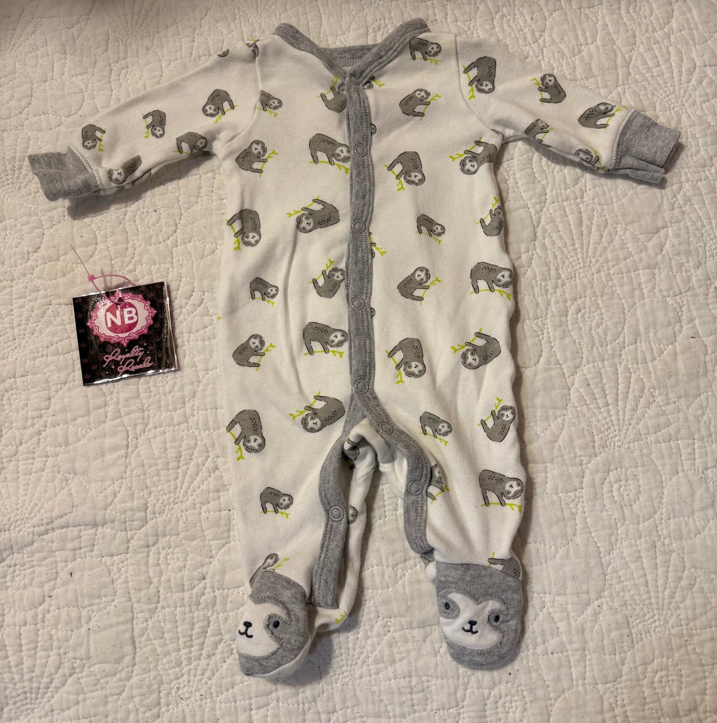 Newborn sloth sleeper