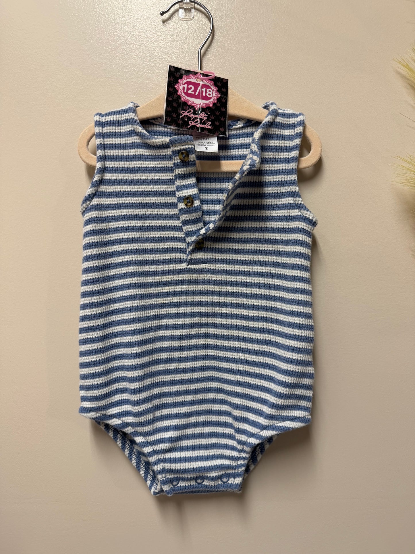 12/18m striped romper