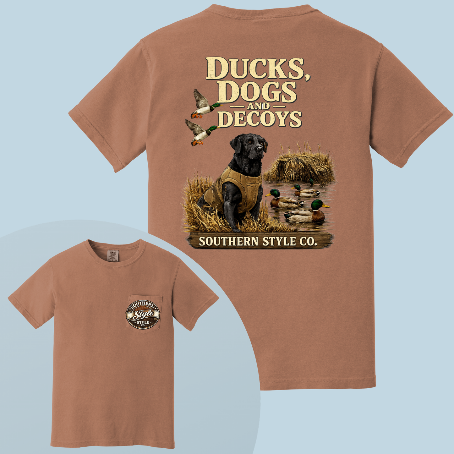 Ducks, Dogs & Decoys™ Comfort Colors® Graphic Tee