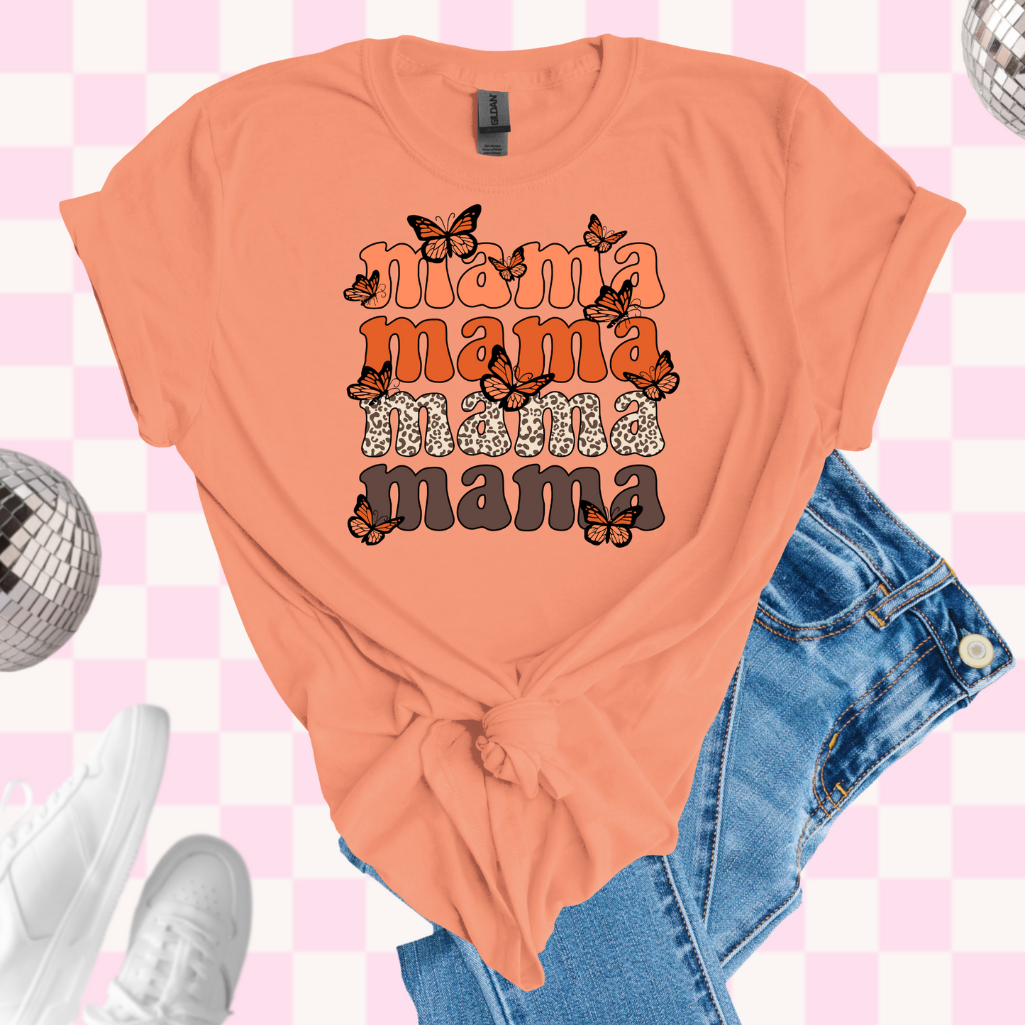 Butterfly mama tshirt