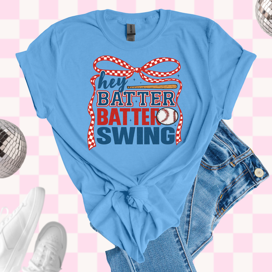 Swing batter batter tshirt