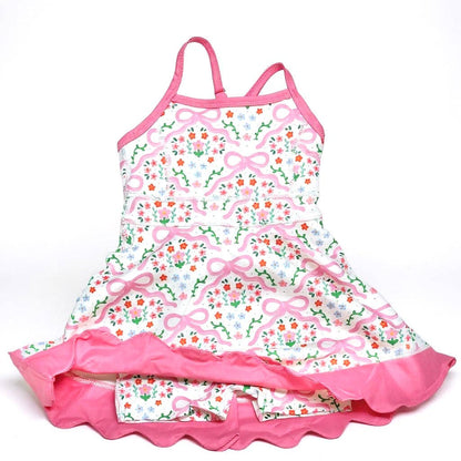 Active wear girls dress with undershorts attached. GSD092003 AMY