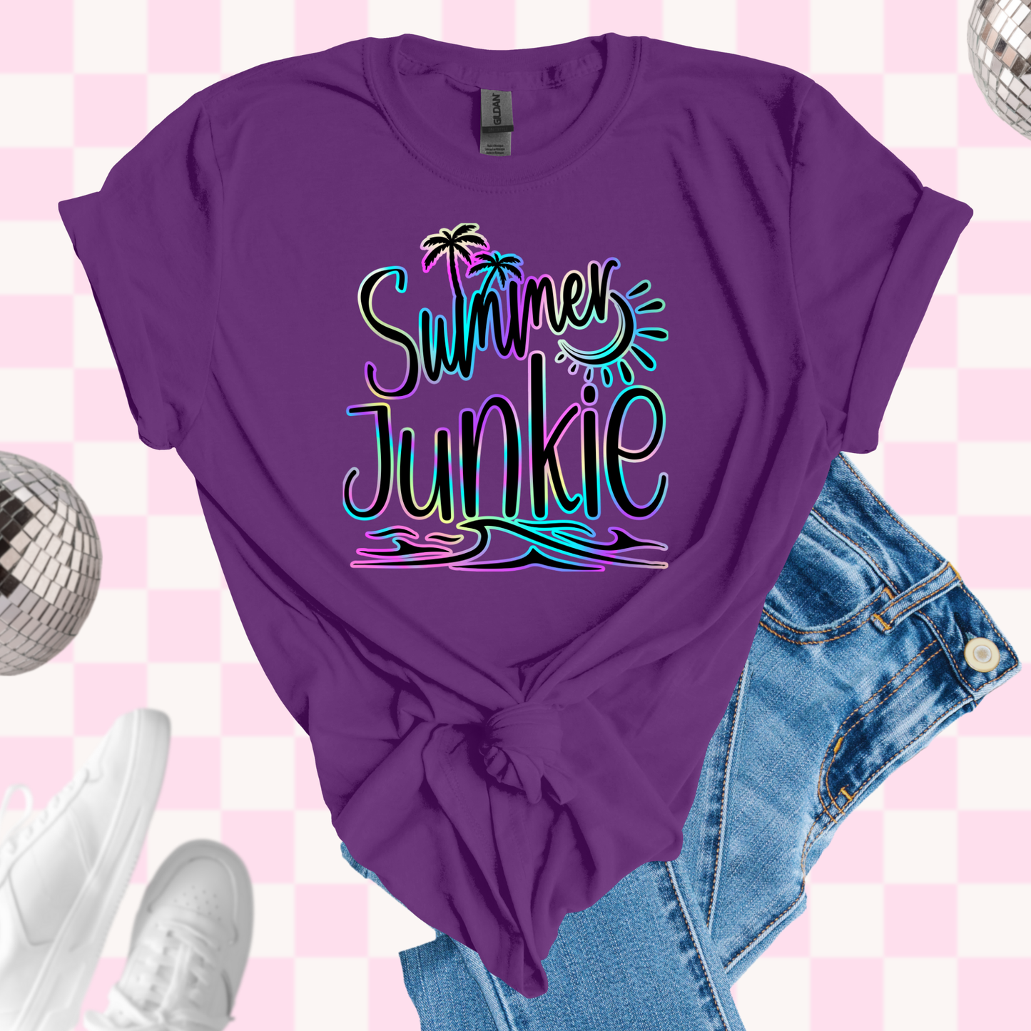 Summer junkie tshirt