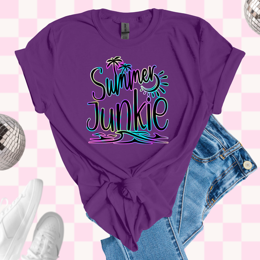 Summer junkie tshirt