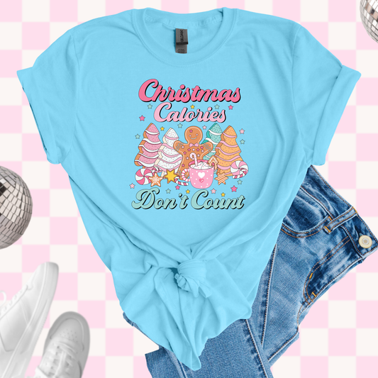 Christmas calories shirt