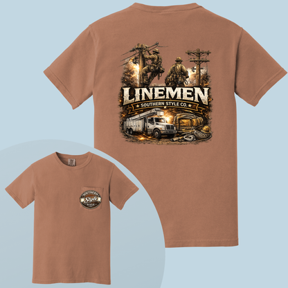 Linemen Comfort Colors® Tee