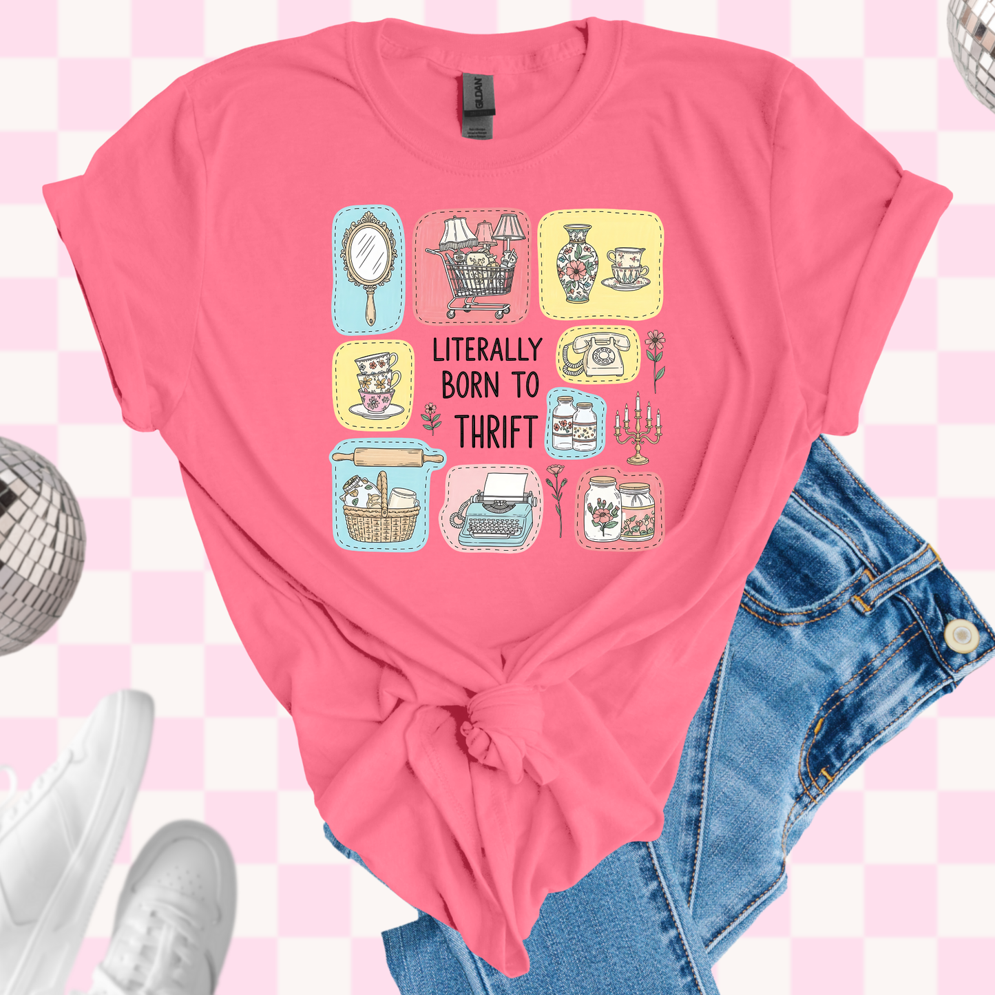 Born to thrift shirt