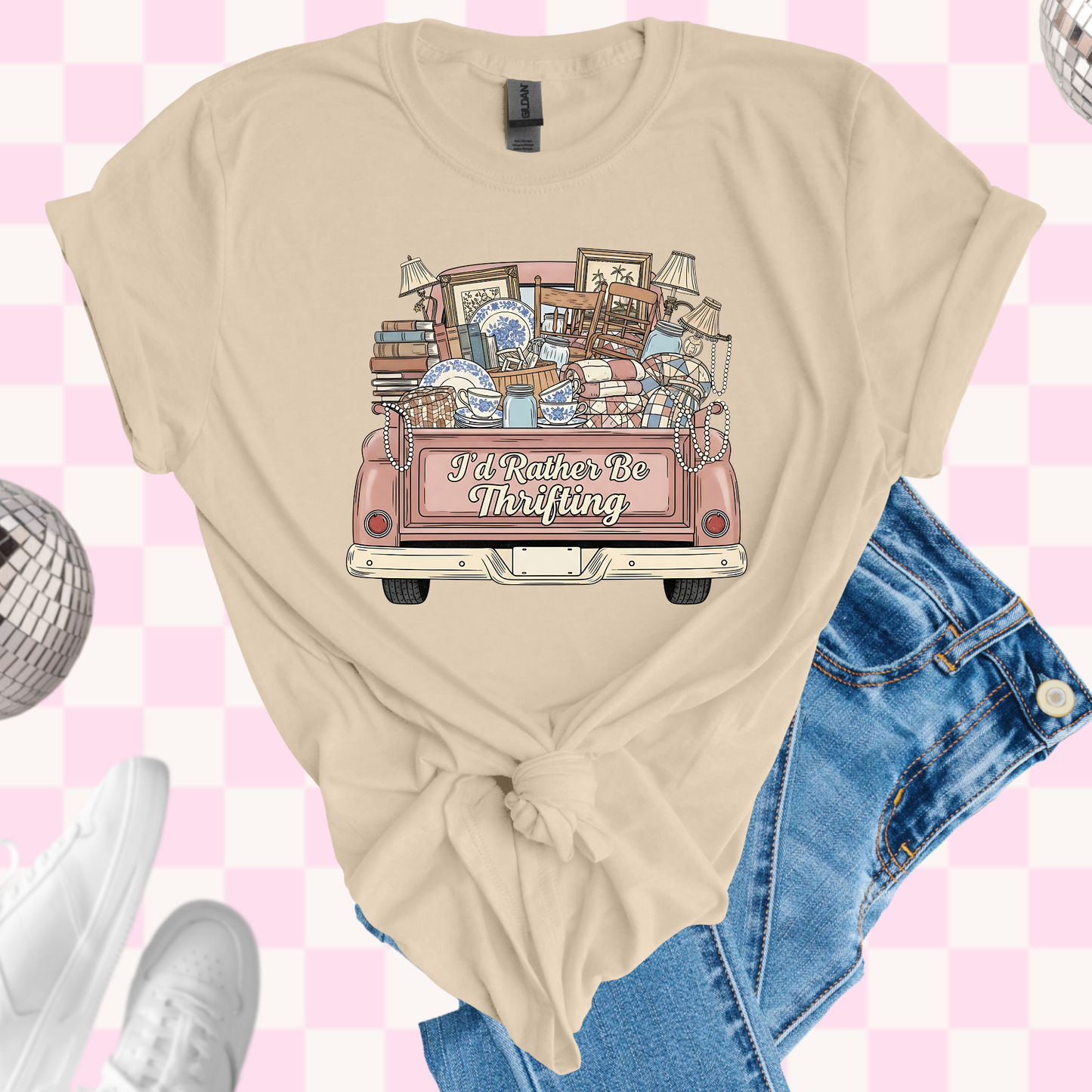 Rather be thrifting shirt