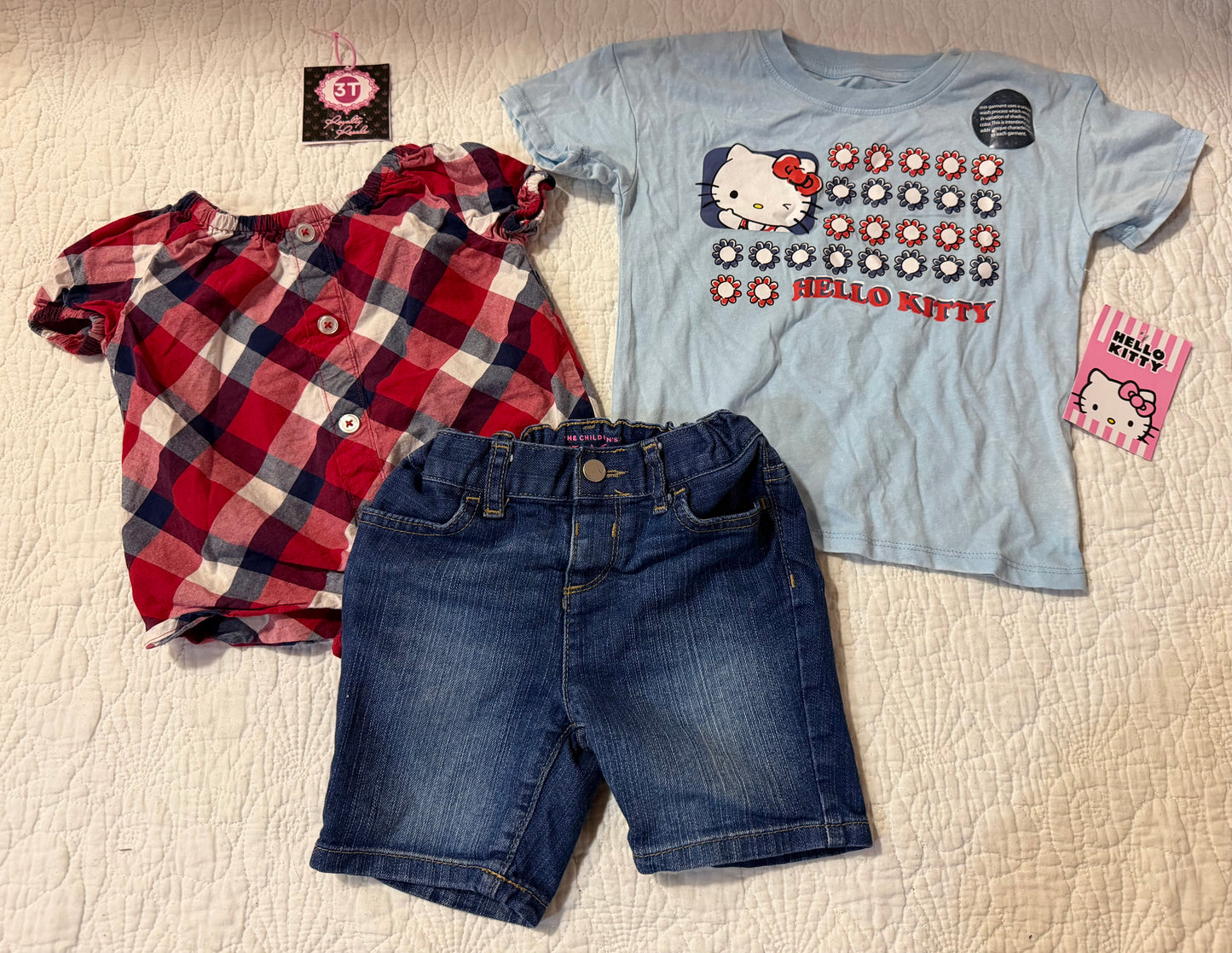 3T USA outfit set