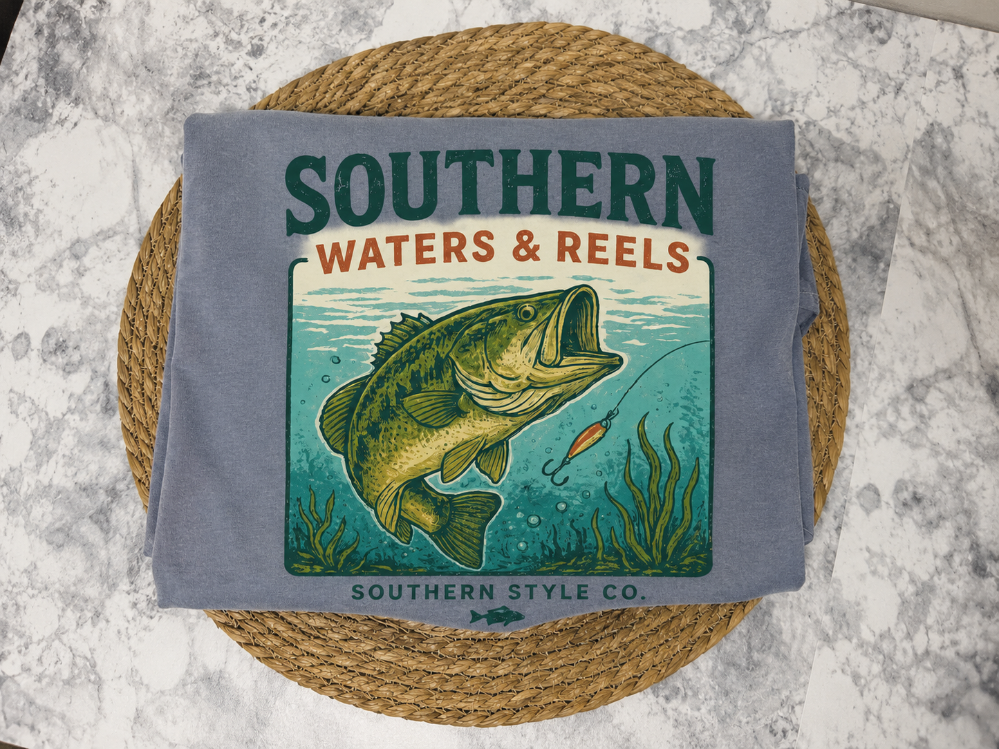 Southern Waters & Reels Comfort Colors® Tee