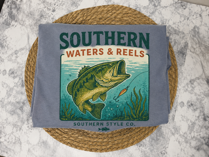 Southern Waters & Reels Comfort Colors® Tee